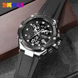 Jam tangan Sporty Pria SKMEI Digital Analog Waterproof