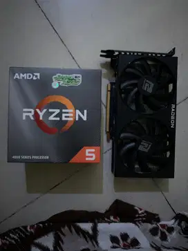 Ryzen 5 4500 dan rx 6600