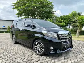 KM 30rb ALPHARD G 2017 ATPM BLACK ALPHARD 2017 ALPHARD ANH30 TOYOTA