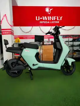 UWINFLY D60 SEPEDA LISTRIK TERBARU, HARGA TERJANGJAU, GARANSI 10THN!!