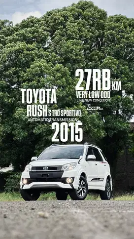 KM 27RB! Toyota Rush TRD Sportivo Matic 2015