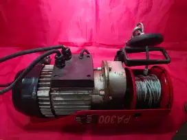 Katrol Listrik Elektrik - Electric Hoist Wire 300KG Wire Winch