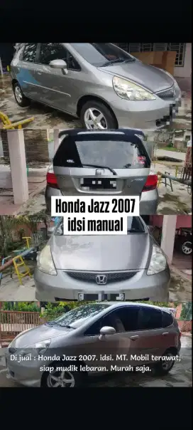 Dijual cepat harga bersahabat HONDA JAZZ