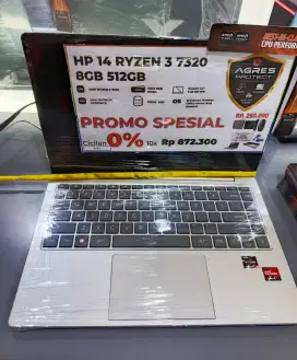 PROMO BEBAS 2X Angsuran HP 14 Ryzen 3