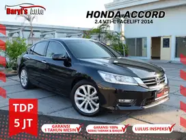 2014 Honda Accord 2.4 VTI-L facelift Terawat TDP 5jt