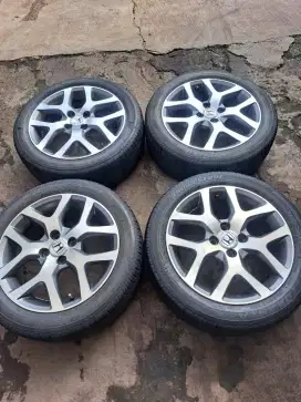 Velg honda city ring 16 plus ban