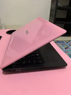 Minibook Pink Merek Asus Masih Bagus Lancar Semua