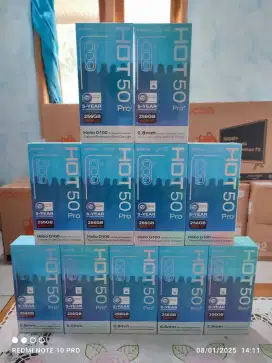 Infinix hot 50 pro plus 8/256 hot 50 pro 8/256 baru dan segel murah