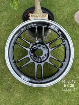 velg enkei rpf1 FF ring18 BARU alphard innova reborn venturer zenix