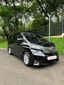 Toyota Vellfire 2.4L Z Aless 2011 Hitam