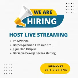 HOST LIVE STREAMING