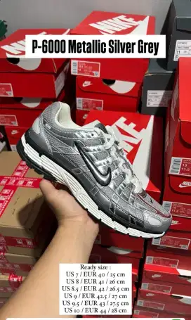 Nike P-6000 Silver