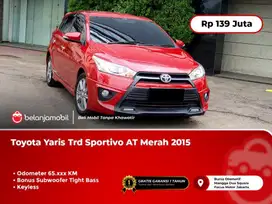 [BONUS SUBWOOFER] Toyota Yaris Trd Sportivo AT Merah 2015/2016