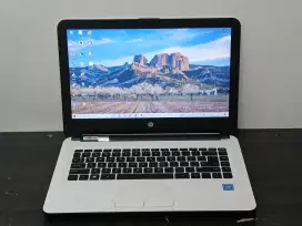 Laptp HP 14 Notebook PC prosesor Intel Celeron N3050/Ram 8GB/SSD 128GB