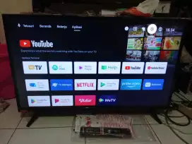 Tv LED Changhong android digital 32inchi likenew