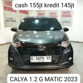 DP 20JT! CALYA 1.2 G MATIC 2023 NOPOL G stnk panjang bln 12 siap pakai