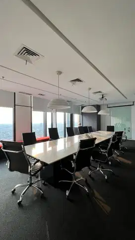 SEWA KANTOR DI JAKARTA ALAMANDA OFFICE TOWER 600M² FURNISH 200K NEGO