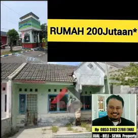 Rumah Murah Sidoarjo 200Jt-an Perum Taman Puspa Sari Candi