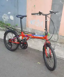 Jual sepeda lipat element city uk 20 speed 7.