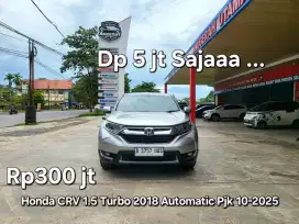 Dp5jt CRV 1.5 Turbo 3Baris 2018 AT Pjk10-2025