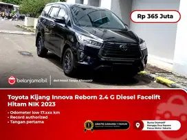 LIKE NEW !!! INNOVA REBORN G DIESEL AT 2023 / 2024 HITAM