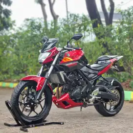 YAMAHA MT25 MERAH 2015 SIAP GAS TERAWAT