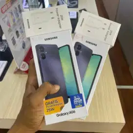 TERMURAH SAMSUNG A06 RAM 4GB+4GB CAMERA 50MP CUMA 1 JUTAAN