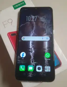 Oppo F9 RAM 4/64 Lengkap Siap Pakai