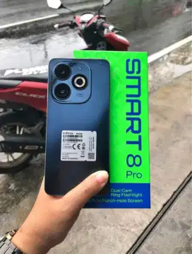 Infinix Smart 8 Pro 8+8/128 Fullset ORI