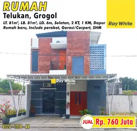 Dijual Rumah Baru 2 Lantai di Perumahan Telukan Grogol