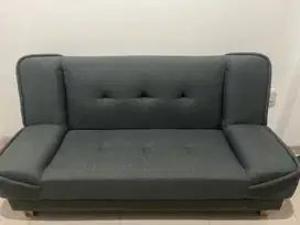 JUAL CEPAT SOFA BED + BANTAL / SOFA BISA JADI KASUR / KONDISI BAGUSSS