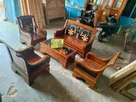 Kursi tamu bangku semut full kayu jati