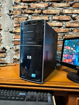 PC HP Pavilion intel Quadcore 4g ddr3 fisik bagus kondisi normal