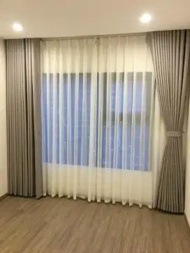 Jual tirai jendela gordyn hordeng gorden wallpaper dinding rollblind v