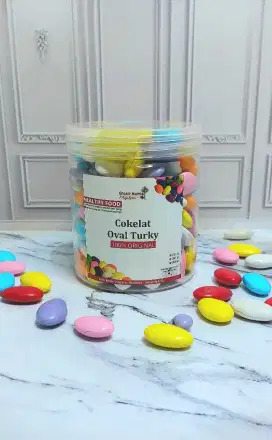 Coklat Oval Turky 500gr, Enak banget dan bikin nagih