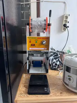 Cup sealer, gerobak, kulkas, freezer