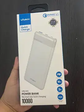 Vivan Powerbank 10000mah 18w fast charging 3.0