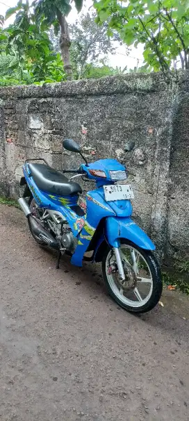 Satria 2 tak orian 90% satria Lumba kenny robert biru asli