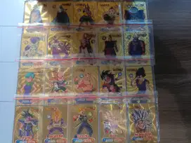 Kartu Dragon Ballz Gold 20 pcs