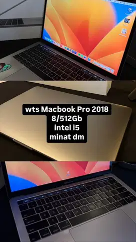 Macbook Pro Touchbar 512Gb