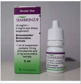 Simbrinza 2/10mg / Obat Tetes Mata 5Ml