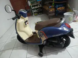 Dijual Motor Accu Anak Mainan - Versi Scoppy