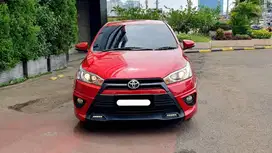 toyota yaris s trd sportivo matic 2015 merah km 65 ribuan pajak panjag