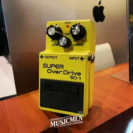 EFEK BOSS SD-1 SUPER OVERDRIVE