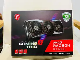 Amd radeon rx 6800 rx6800 msi gaming x trio