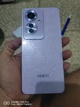 Dijual hp oppo reno11f 5g batangan sama cas ori