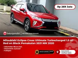 SUNROOF ] Mitsubishi Eclipse Cross Ultimate 1.5 AT Red 2020/2021