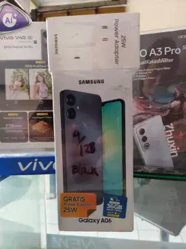 Samsung A06 4GB+4GB/128GB ,Baru,Segel Box Resmi,Garansi Resmi,Original