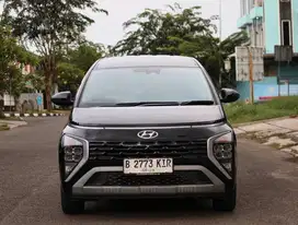 Hyundai Stargazer Prime Capt Seat AT 2023 Hitam