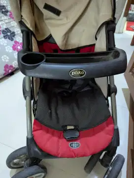 Stroller Pliko masih mulus bagus, tinggal cuci aja